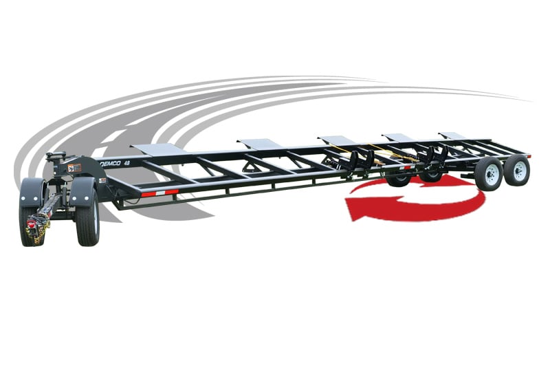 NEW! HIGH SPEED ALL-WHEEL STEER HEADER TRANSPORT