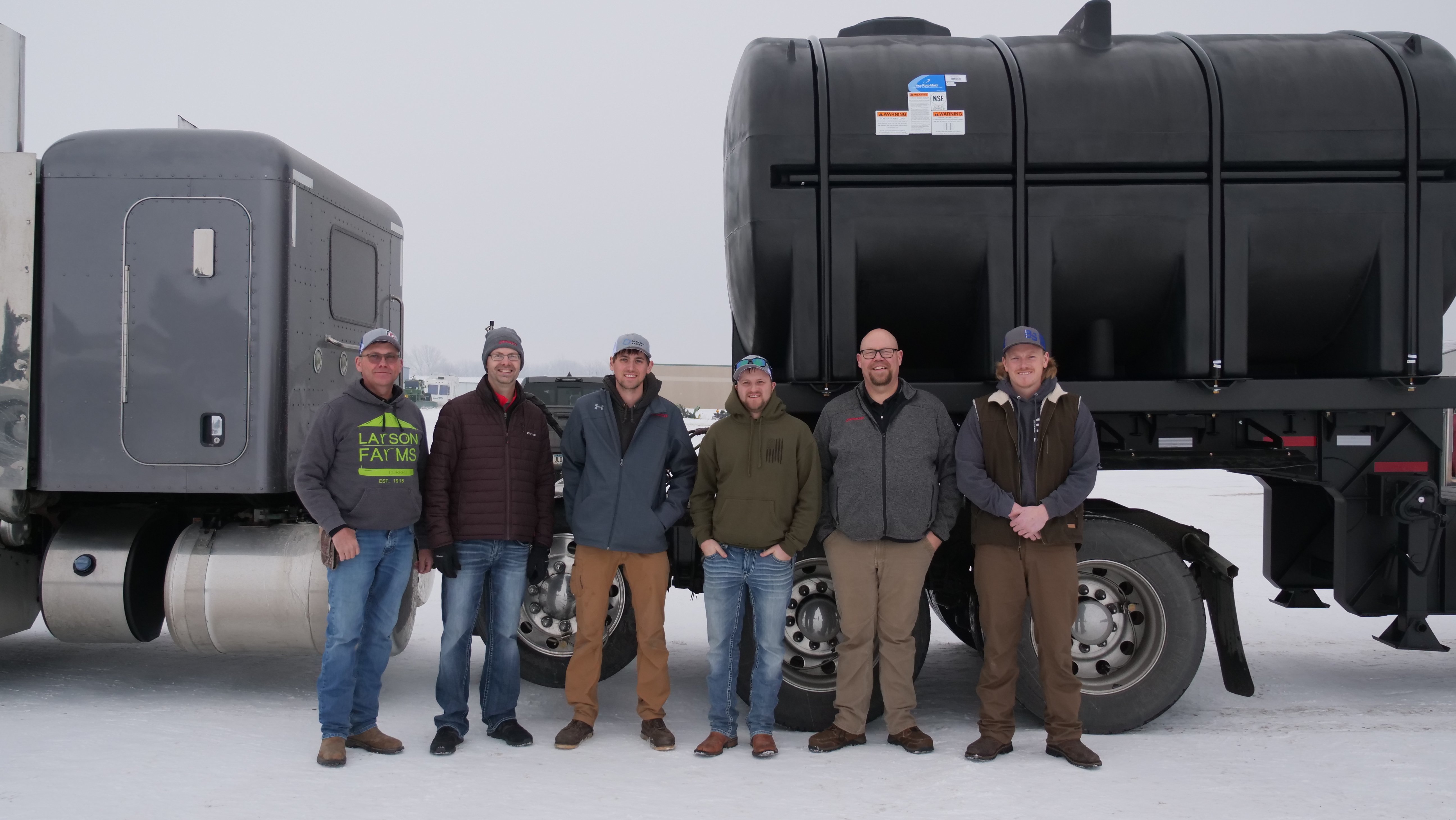 Larson Farms Liquid Tender Trailer